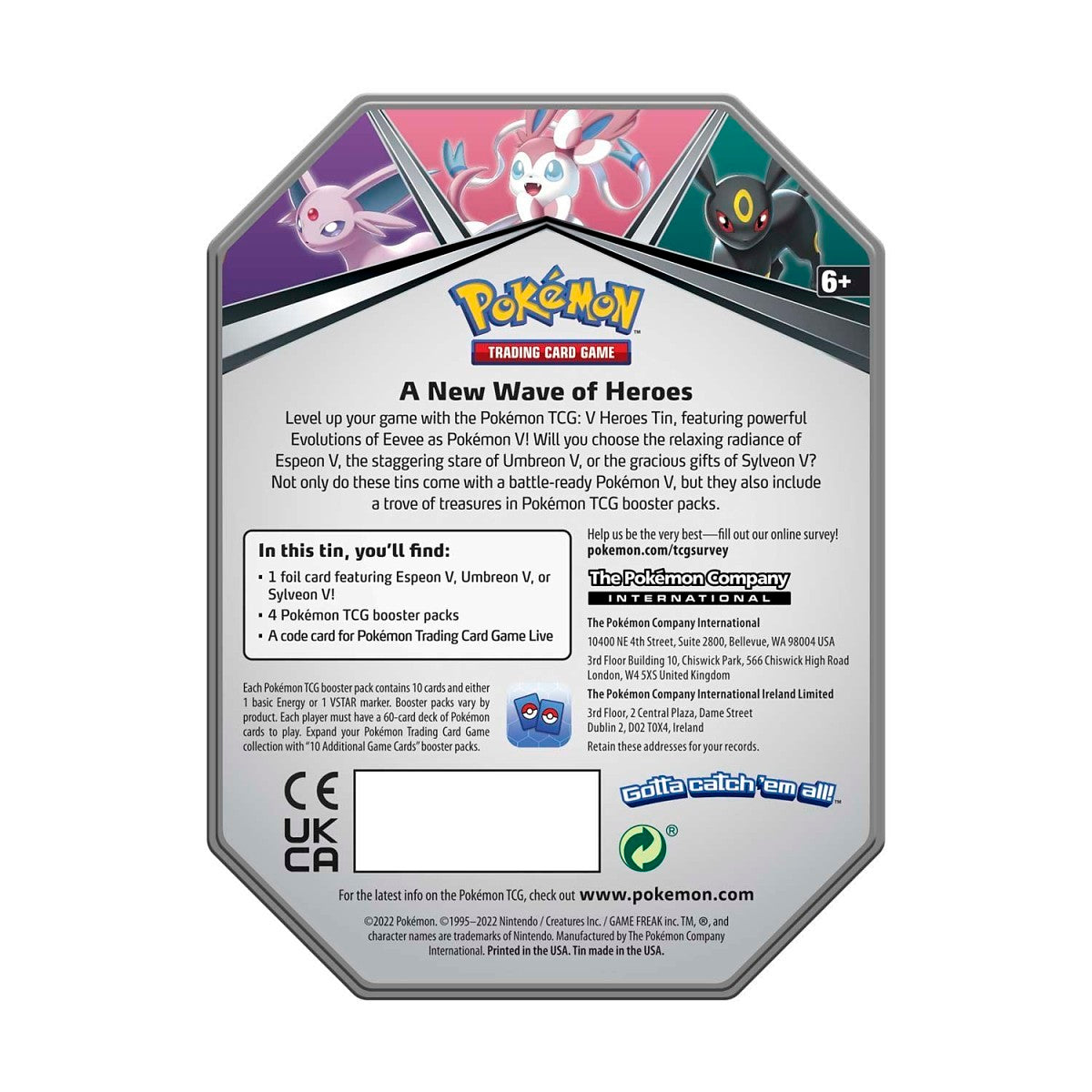 V Heroes Tin (Umbreon V)