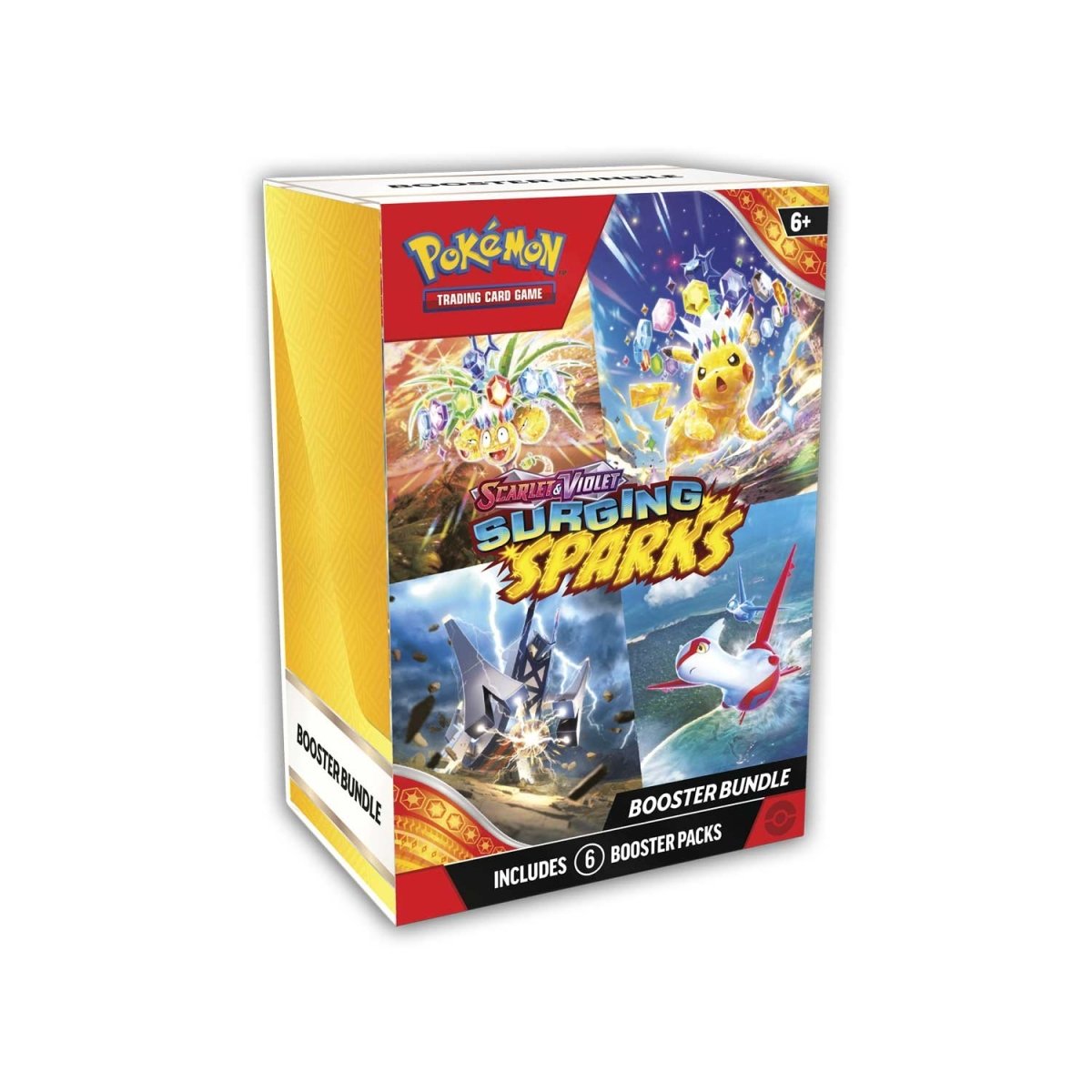 Scarlet & Violet-Surging Sparks Booster Bundle (6 Packs) Twin Blade Trading Cards Scarlet & Violet-Surging Sparks Booster Bundle (6 Packs) Twin Blade Trading Cards